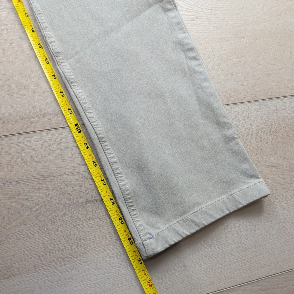 Mugsy Teddys Chino Pants Mens 35x32 (Fits 35x31) Beige Stretch Business Casual